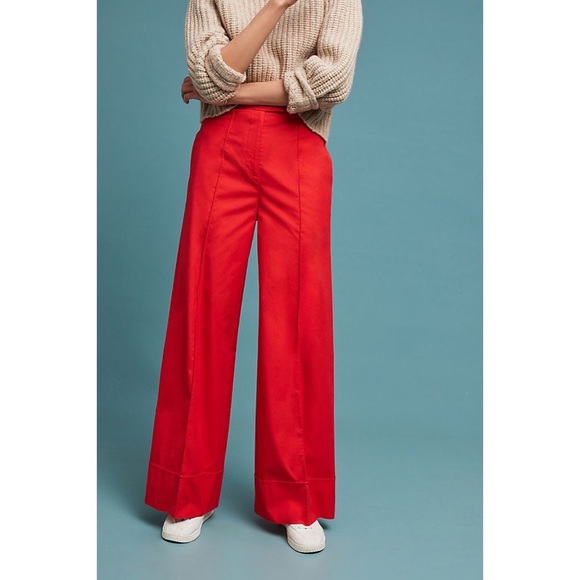 anthropologie high waisted pants